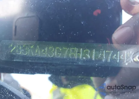 2008 Dodge Charger из США, поврежденный, VIN 2B3KA43G78H314744